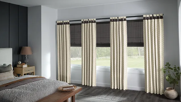 Graber Natural Roman Shades